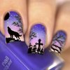 Whats Up Nails - B031 Gothic Affection Stamping Plate for Halloween Nail Art Design