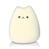 Litake LED Cat Night Light for Kids, Battery Powered Silicone Cute Cat Nursery Night Lights, Portable Night Light, Ideal Multicolor Christmas Gifts for Baby, Children, Toddlers, Teen Girls