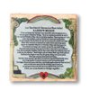 BANBERRY DESIGNS Pet Memorial Plaque - The Rainbow Bridge Story - Desktop Keepsake Plaque for The Loss of a Dog or Cat. Measures 6 1/4" X 6 1/4" and has an Easel Back.