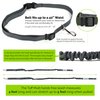 Tuff Mutt Hands Free Dog Leash For Running That Makes A Great Waist Leash for Dog Walking, Double Handle Bungee Leash with Reflective Stitching and Adjustable Dog Walking Belt