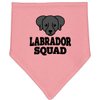 inktastic Dog Black Labrador Squad Baby Bandana Bib Mauve and Natural 395fb