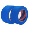 Duccinp Painters Tape, 2 inch x 55 Yards x 2 Rolls Blue Painters Masking Tape for Indoor and Outdoor Use, Medium Adhesive Paint Tape for DIY Crafts, Arts, Painting, Easy Removal