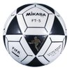 Mikasa FT5 Goal Master Soccer Ball, Black/White, Size 5