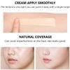 Foundation Full Coverage Liquid Foundation Cream - Lightweight Concealer - Suitable for All Skin Types (wheaten 04)