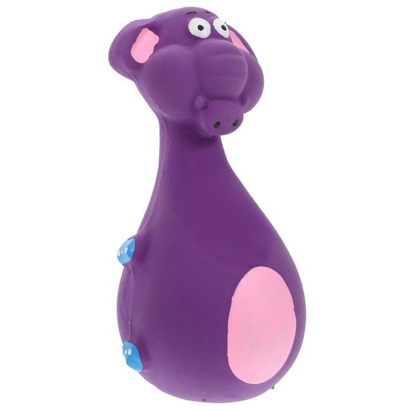 Latex Squeaky Dog Toy, Funny Elephant Puppy Chewing Toy, Rubber Squeak Animal Dog Balls Toys for Small Medium Puppy Pet Dogs