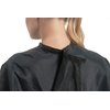 PERFEHAIR Hair Cutting Cape with Snaps Closure, Salon Hairdressing Styling Barber Cape with Hand Holes-51 x 58 Inches, Black