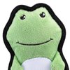 Beco Lovable Frog Squeaker Dog Toy, Made with 65% Recycled Materials, Snuggle, Chew, Toss & Fetch