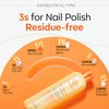 Modelones Nail Polish Remover PleaSCENT Removal Acetone Gel Nail Polish Remover With Jojoba Oil Non-Drying Nails Removes for Nail Glue Acrylic Dip Powder Nails Gel Nail Polish Remover for Home Salon