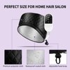 Heat Cap for Deep Conditioning: Hair Steamer for Natural Hair Home Use - Thermal Steam Cap for Black Hair Deep Conditioner with 10-Level Heats Up Quickly, Heating Caps for Hair Treatment - Black