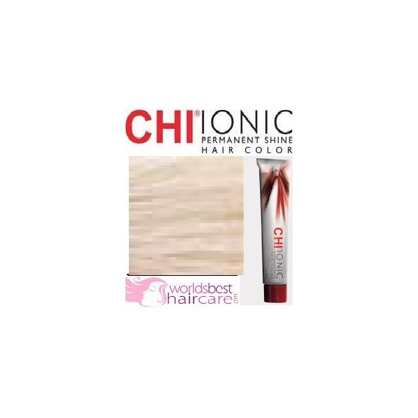 Chi ionic permanent shine hair color ulp-13a ultra light pale ash