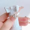 30 Pcs Y2K Silver Bow Nail Charms,3D Alloy Bows Nail Charm Cute Bowknot Nails Charms Kawaii Long Ribbon Bowknots Nail Art Charms for Women Nail Art Supplies Nail Designs Nail Decor Nail Accessories