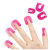 26 PCS Curve Shape Spill-Proof Finger Cover Nail Polish Varnish Protector Holder, Finger Cover Sticker Nail Polish Glue DIY Protector for Finger Nail Art