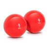 OPTP Franklin Mini Smooth Ball Set (Pair) - Massage Balls for Tight Muscles, and Fascia - Targeted Back and Neck Massage, Shoulder Massage, Neck, Hip, and Foot Massager Ball Set