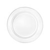 EcoQuality 6.25 inch Clear Round Dessert Plate – Elegant Disposable & Reusable Plastic Plate for Appetizers, Desserts & Snacks – Sturdy Tableware for Weddings, Parties, Catering & Events (240)