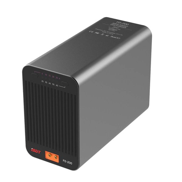 ISDT FD-200 Smart Discharger 200W 25A Wireless APP Control Discharger Capacity 2-8S Lipo Battery Discharging