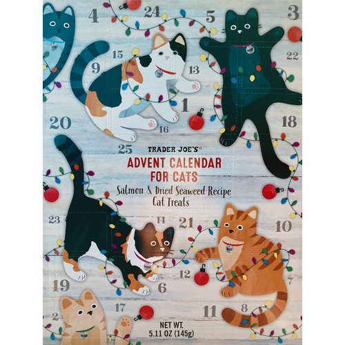 Trader Joe's Advent Calendar for Cats - Salmon and Dried, No Color, Size No Size