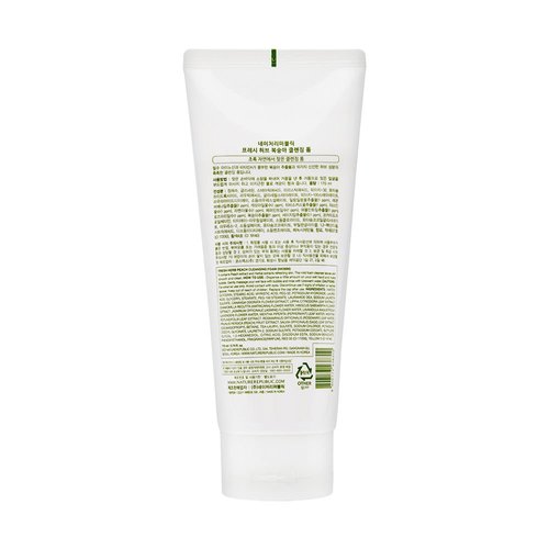 Nature Republic Fresh Herb Peach Cleansing Foam 170ml/5.74oz