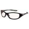 Jackson Safety 20539 V40 HellRaiser Safety Glasses Black Frame Clear Lens