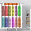 Math Shower Curtain Multiplication Table 1 to 12 Waterproof Shower Curtains Educational Style Bathroom Decor Polyester Fabric Shower Curtain Sets with Hooks 72x72 Inch