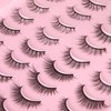 False Eyelashes Natural Look Fluffy Mink Lashes 4 Styles Wispy Natural Lashes 3D Strip Eye Lashes Pack by Kiromiro