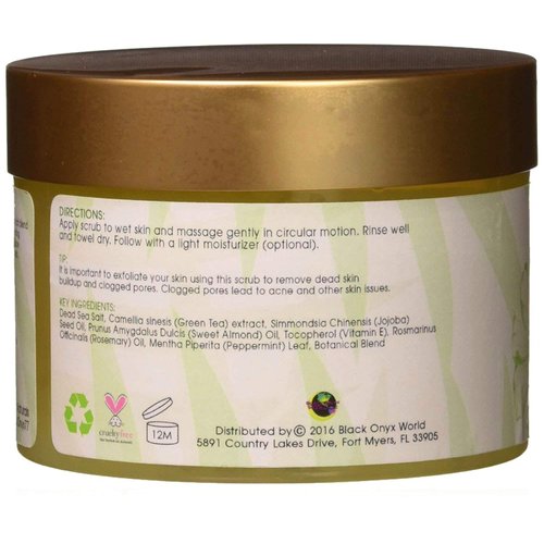 Alikay Naturals Green Tea Chai Face Scrub, 8 Oz
