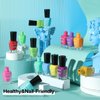 Morovan 15 Bright Color 0.25oz Air Dry Nail Polish Gift Set for Women