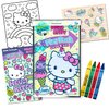 Hello Kitty Coloring and Acitivty Book Super Bundle for Kids, Girls – Set Includes Stickers, Kids Coloring Book and More