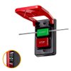 POWERTEC 71007 110 V to 220V Paddle Switch for Power Tools fits Table Saw, Router Table, Drill Press, Bench Saw, Band Saw