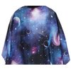 PERFEHAIR Kids Haircut Barber Cape Cover for Hair Cutting,Styling and Shampoo - Space Starry Sky Printing