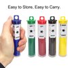 Left Right Center Dice Game Prime Set Bundle with 3 Dices + 30 Chips. Round Tube Storage is Very Convenient for Travel. Easy to Store, Carry Around. (5 Pack)