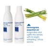 LATHER Bamboo Lemongrass Shampoo & Conditioner Set - Gentle Daily Moisturizing Shampoo & Hair Detangler Conditioner for All Hair Types - Lightweight, Non-Greasy, Sulfate Free - 8 Fl Oz Bottles
