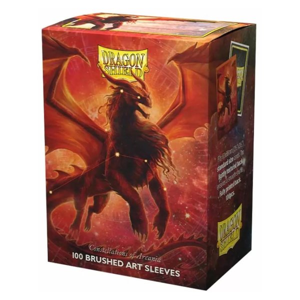 Arcane Tinmen Dragon Shield - Art Brushed 100ct Sleeves - Constellations: Rowan