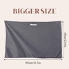 SURPRISE PIE Women Microfiber Hair Towel Wrap with Elastic Strap,Super Absorbent Anti Frizz Drying Turban for Curly, Long,Wet Hair- Grey