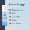 Eucerin Hydrating Foaming Daily Facial Cleanser with Hyaluronic Acid, 5 Fl Oz,Blue