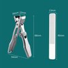 The Luxurious Ultra Sharp Nail Clippers, 2024 New German Nail Clippers for Men, Luxurious Nail Clippers, German Professional Nail Clippers (Silver)