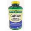 Spring Valley Natural Vitamin D Bone Health Calcium- 600mg and 250 Tablets