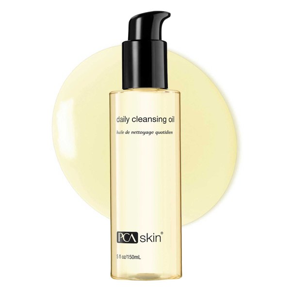 PCA SKIN Daily Face Cleansing Oil, Makeup Cleanser, Non-Irritating Oil Cleanser for Face, 5 fl oz Bottle