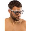 Cressi Planet Crystal Silicone Swim Goggles, Clear/Black/Silver (DE202650)
