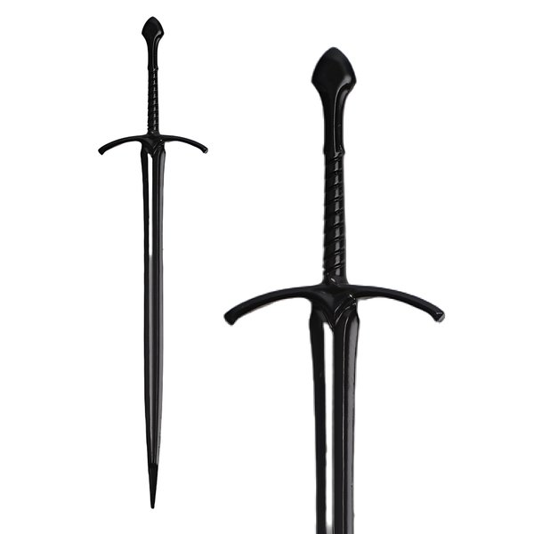 LANGHONG 2PCS Retro Viking Hairpin For Women Sword Hair Pin Hair Styling Pins (SZTL2)