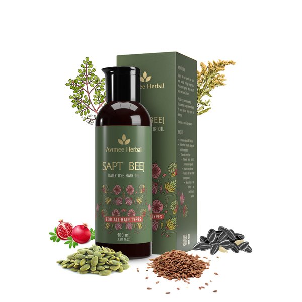 Avimee Herbal Sakshi Hair Shampoo - Purifying Cleansing Formula with Aloe Vera, Apple Cider Vinegar, Rice Protein, and Tea Tree Oil - 200 mL - SLES-Free