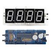 DIY Digital Clock Soldering Kit 4-Digit LED Display with Temperature Sensor, 12H/24H Alarm & Memory Function, STEM Electronics Project for Teens & Adults (Green)
