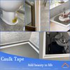 Caulk Strip Caulk Tape, 17.39FT x 1.5IN Self Adhesive Caulking Sealant Tape for Kitchen, Countertop, Bathroom, Sink, Bathtub, Toilet and Floor Wall Edge Protector