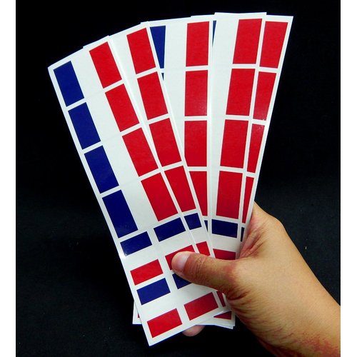 40 Tattoos: French Flag, France Party Favors