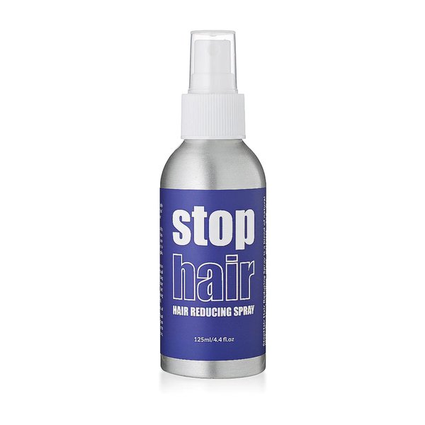 100% Natural Hair Inhibitor for Permanent Hair Removal and Reduction After Epilation, Laser or Wax - Stops Hair Growth on Body and Face - 4.3oz