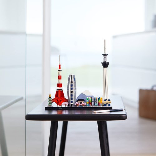 Lego® Architecture Skylines: Tokyo 21051 Building Kit, Collectible Architecture Building Set for Adults