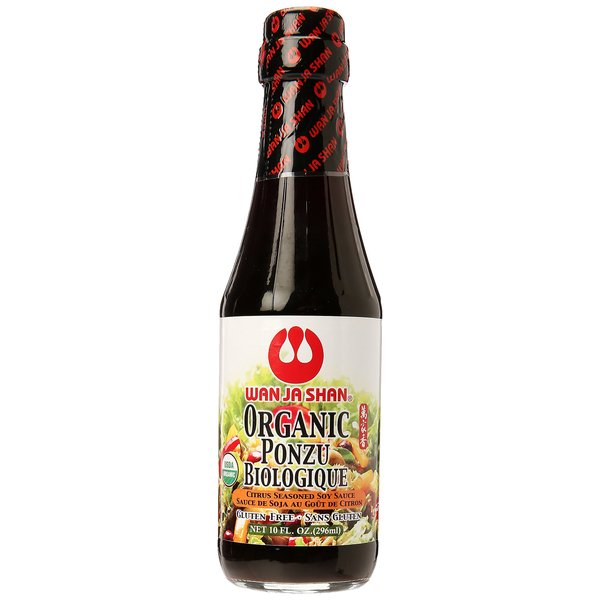 WAN JA SHAN Organic Ponzu Sauce Citrus Seasoned Soy Sauce, 10 FZ
