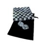 Discount Learning Supplies 100 Black and White Dice with Free Dice Bag