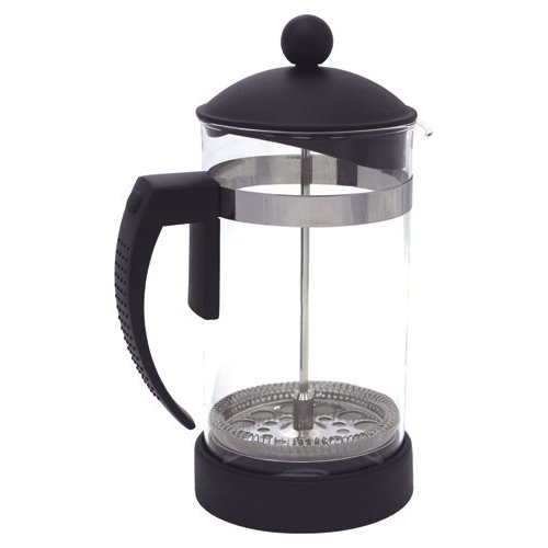 ZUCCOR Milano Heat Resistant (Borosilicate) Gourmet Black Coffee Maker, 32 oz