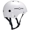 Pro-Tec mens Pro-tec Classic Skate Helmet Adults Protective Gear, Gloss White, Medium US