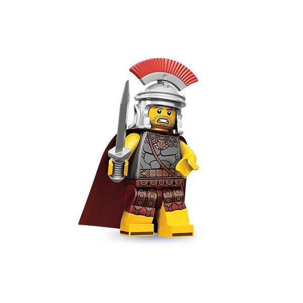 Lego 71001 Series 10 Roman Commander Centurion Opened